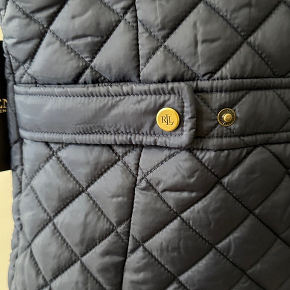 Lauren Ralph Lauren Quilt Vest in Dark Navy, Size Large, NWT - Picture 7 of 11